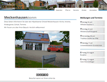 Tablet Screenshot of meckenhausen.com